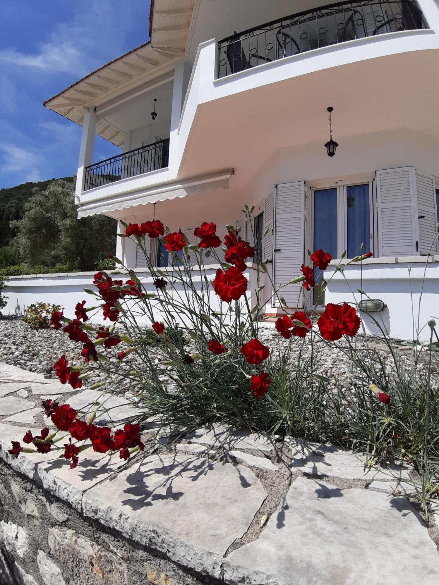 Villa Korakias Seaview à Yénion Extérieur photo