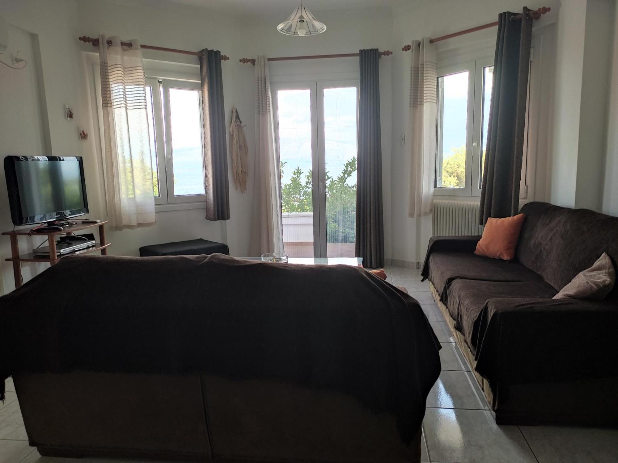Villa Korakias Seaview à Yénion Extérieur photo